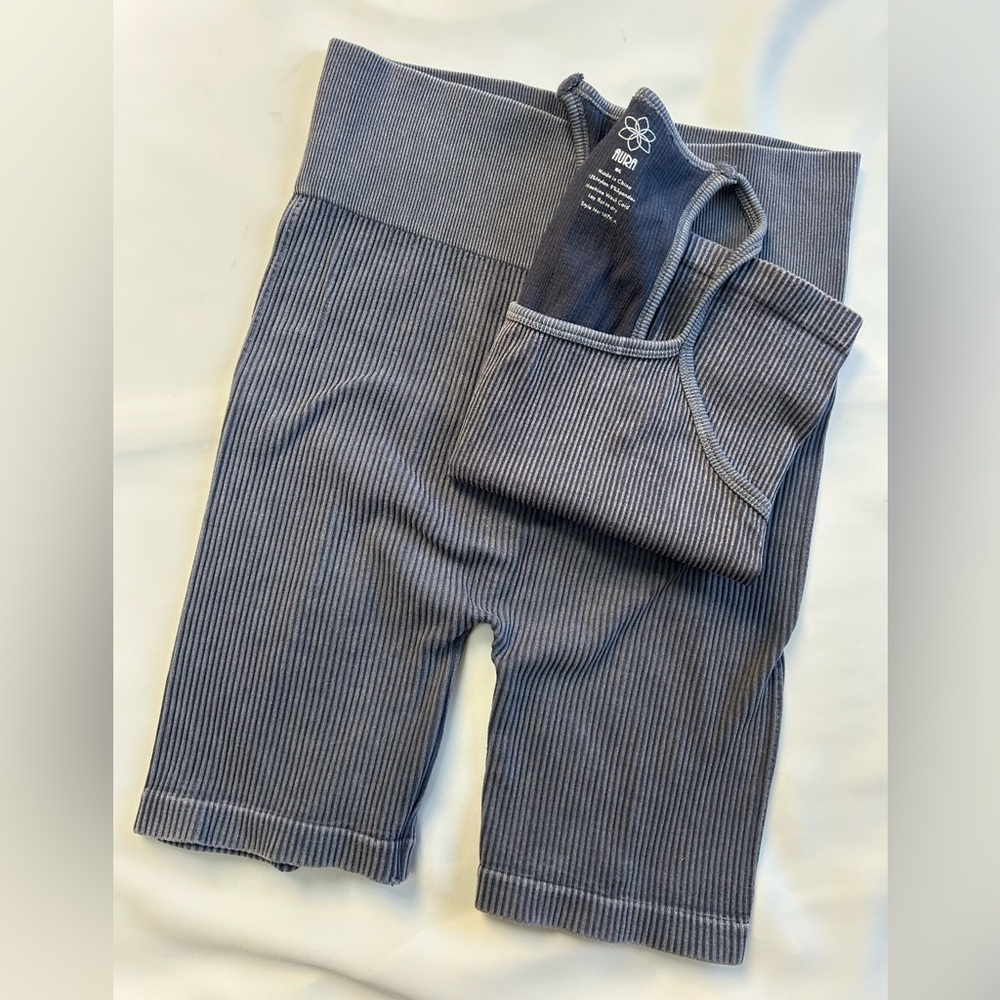 Aura Charcoal Ribbed SET!